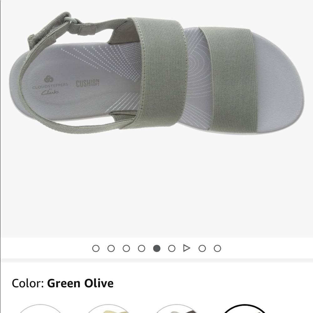 hiking sandals Clarks Women's Arla Jacory Wedge